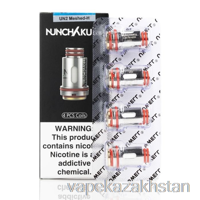 Vape Kazakhstan Uwell Nunchaku Replacement Coils 0.4ohm Claptonized A1 Coils